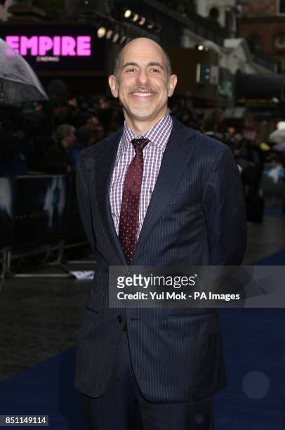 David S. Goyer arriving for the European premiere of Man of Steel at the Odeon Leicester Square, London
