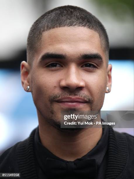 Louis Smith arriving for the European premiere of Man of Steel at the Odeon Leicester Square, London