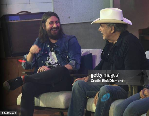 Producer Dave Cobb and Singer/Songwriter Bobby Bare attend Country Music Hall and Museum presents Hit-Makers Reflect At Historic RCA Studio B For...