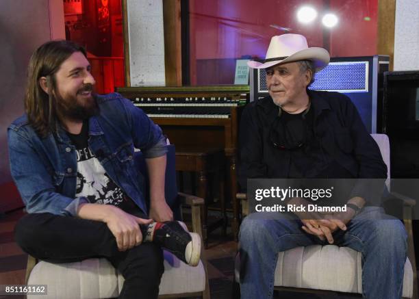 Producer Dave Cobb and Singer/Songwriter Bobby Bare attend Country Music Hall and Museum presents Hit-Makers Reflect At Historic RCA Studio B For...