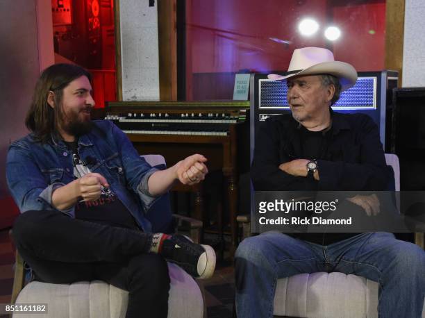 Producer Dave Cobb and Singer/Songwriter Bobby Bare attend Country Music Hall and Museum presents Hit-Makers Reflect At Historic RCA Studio B For...