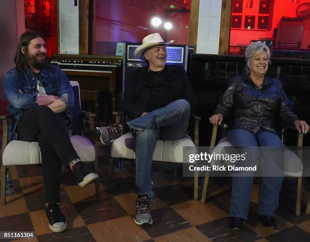 Producer Dave Cobb, Singer/Songwriter Bobby Bare with Singer/Songwriter Connie Smith attend Country Music Hall and Museum presents Hit-Makers Reflect...