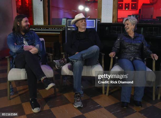 Producer Dave Cobb, Singer/Songwriter Bobby Bare with Singer/Songwriter Connie Smith attend Country Music Hall and Museum presents Hit-Makers Reflect...