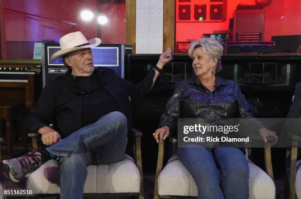 Singers/Songwriters Bobby Bare and Connie Smith attend Country Music Hall and Museum presents Hit-Makers Reflect At Historic RCA Studio B For...