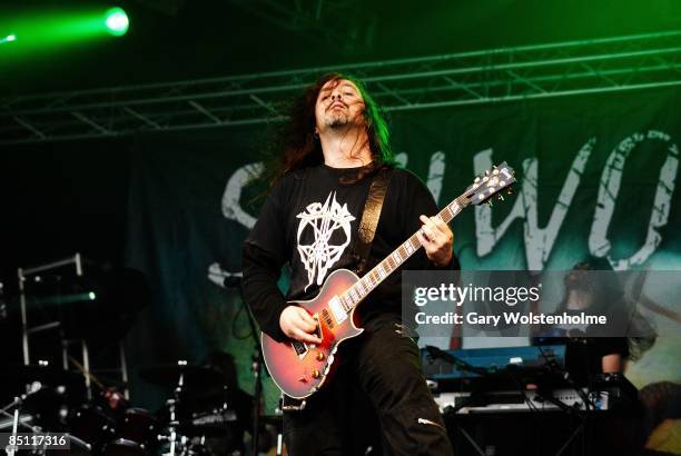 Photo of SOILWORK and Sylvain COUDRET, Sylvain Coudret performing on stage
