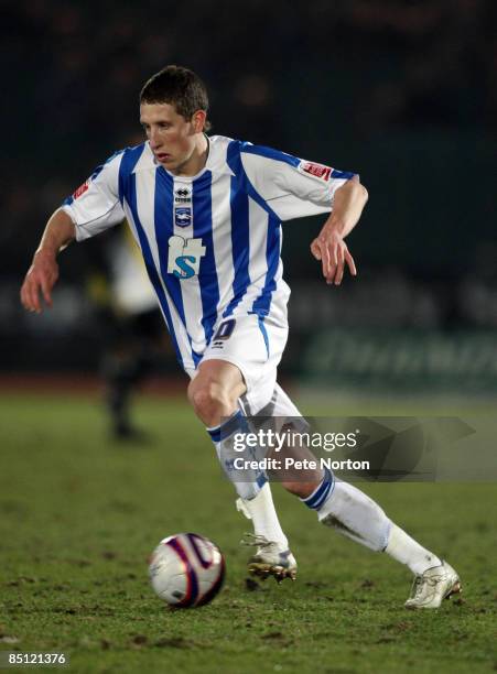 Jimmy McNulty of Brighton & Hove Albion in action during the Coca Cola League One Match between Brighton & Hove Albion and Northampton Town at...