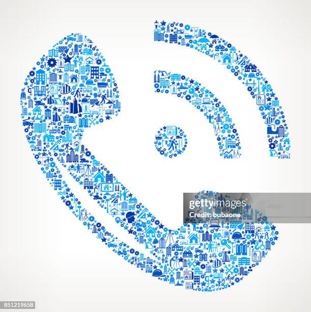 telephone construction industry vector icon pattern - construction manager phone stock illustrations