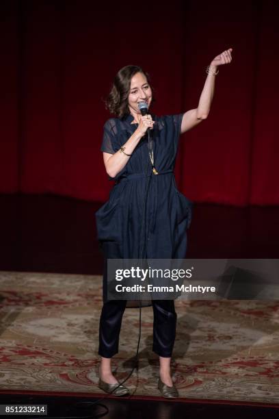 Actress/comedian Kristen Schaal attends Beef Relief - a special benefit for the International Rescue Committee at Largo on September 21, 2017 in Los...