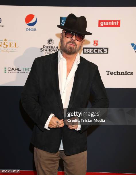 Dave Stewart during the 'Nena - Nichts versaeumt' After Show Party at Insel on September 21, 2017 in Hamburg, Germany.