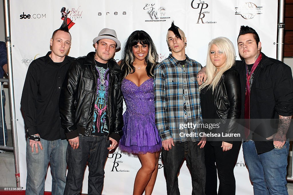 Somaya Raper Music group Courting Fame and Somaya Reece attend Somaya Reece's ...