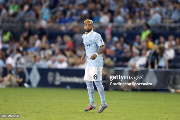 Kansas City's Kevin Oliveira enters the game as a substituteas Sporting Kansas City hosted the New York Red Bulls on September 20 at Children's Mercy...