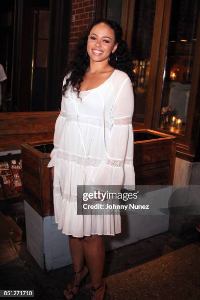Elle Varner attends the Rapsody "Laila's Wisdom" Album Release Party at Sweet Chick on September 21, 2017 in New York City.