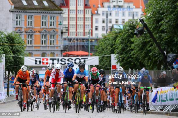 90th Road World Championships 2017 / Women Junior Road Race Peloton / Fans / Public / Bergen - Bergen / RR / Bergen / RWC /