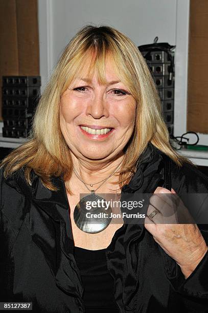 Cynthia Lennon attends Cancer Research UK's Sound & Vision at Abbey Road Studios on February 26, 2009 in London, England.