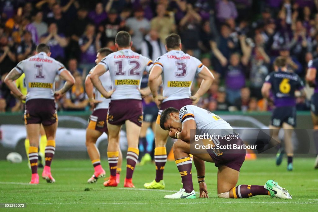 NRL Preliminary Final - Storm v Broncos