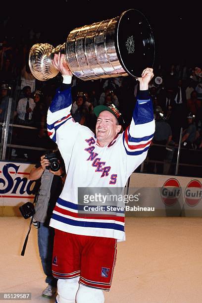 1994 Stanley Cup Champions, Mark Messier, Captain Mark Messier: Come get  the Stanley Cup., By New York Rangers