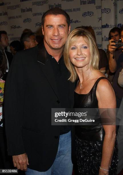 John Travolta and Olivia Newton-John