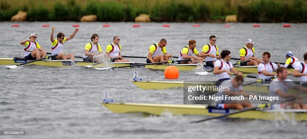 Daniel Ritchie Rowing Great Btitain Oliver Cook, Daniel Ritchie, Tom Ransley, James Ford ...