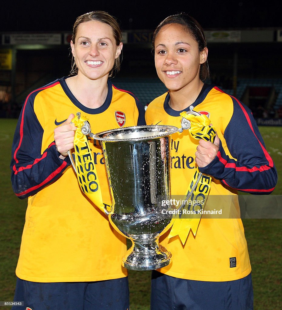 Arsenal v Doncaster Rovers Belles - FA Women's Premier League Cup Fina