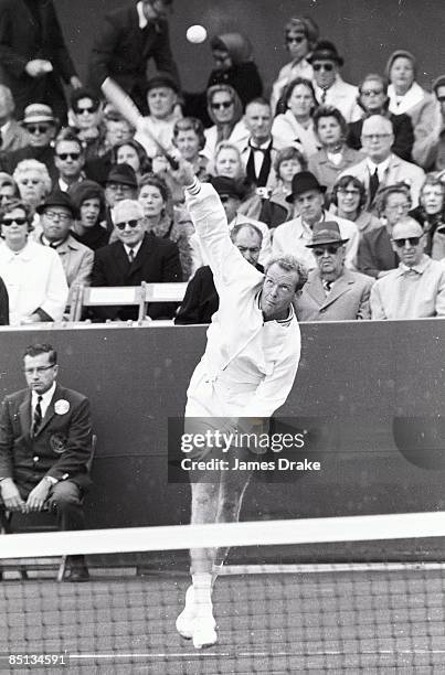 Australia Fred Stolle in action during match at Harold Clark Courts. Cleveland, OH 9/25/1964--9/28/1964 CREDIT: James Drake