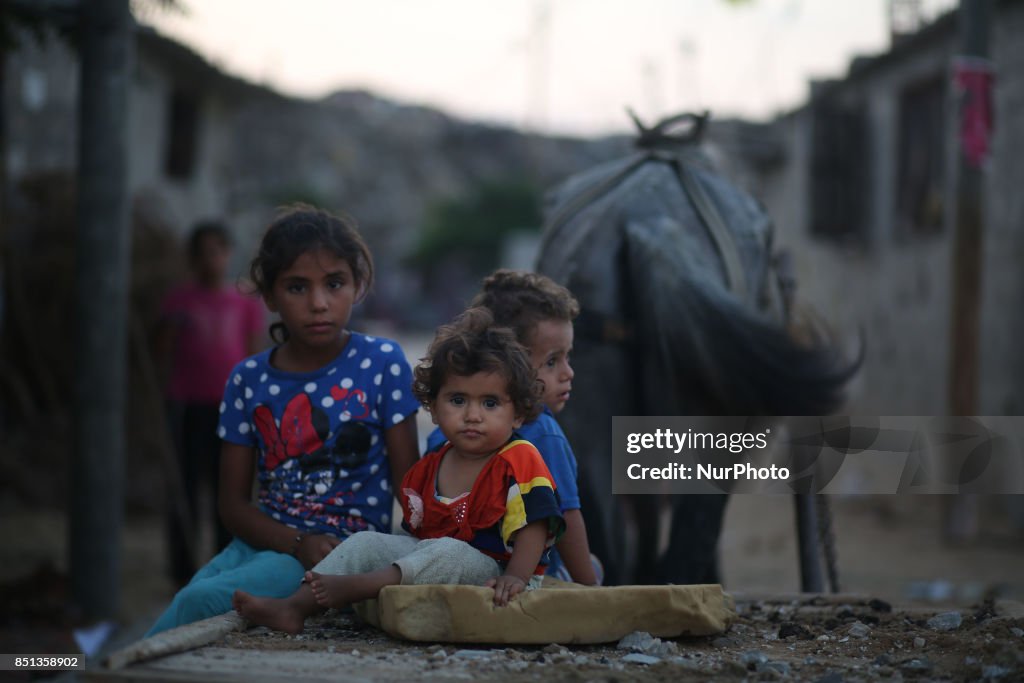 Daily life in Gaza city