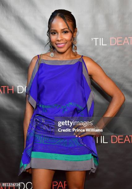 Marquita Goings attends "Til Death Do Us Part" Atlanta Screening at Regal Atlantic Station on September 21, 2017 in Atlanta, Georgia.