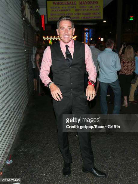 Kevin Schlehuber is seen outside Big Brother 19 Wrap Party at Clifton's on September 21, 2017 in Los Angeles, California.