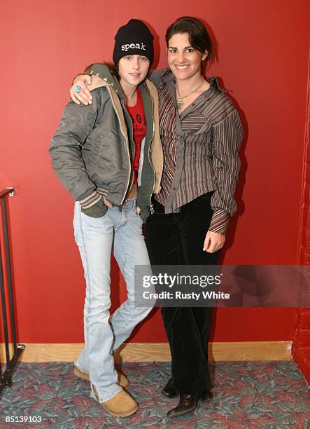 Kristen Stewart and Jessica Sharzer