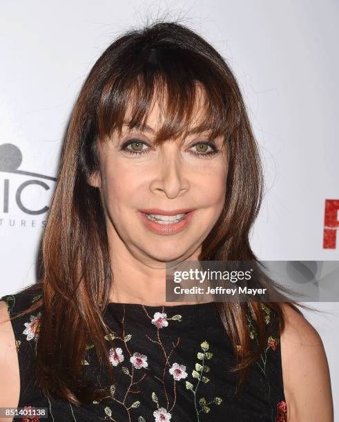 Actress Illeana Douglas attends the Premiere Of Epic Pictures Releasings' 'Last Rampage' at ArcLight Cinemas on September 21, 2017 in Hollywood,...
