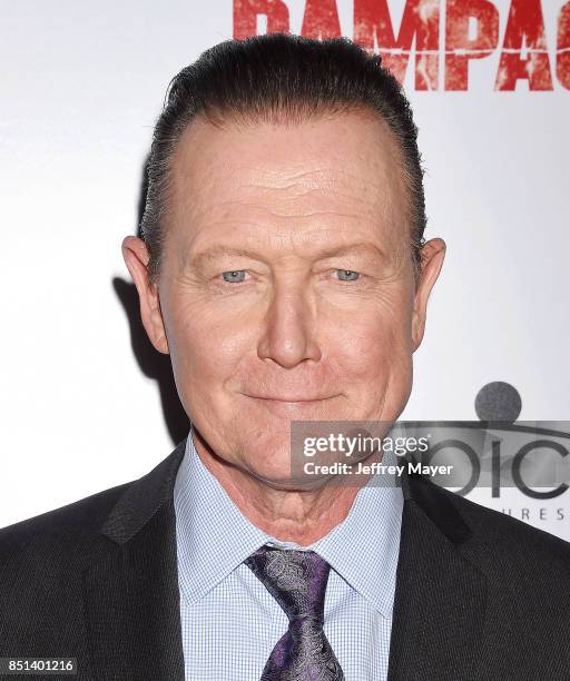 Actor Robert Patrick attends the Premiere Of Epic Pictures Releasings' 'Last Rampage' at ArcLight Cinemas on September 21, 2017 in Hollywood,...