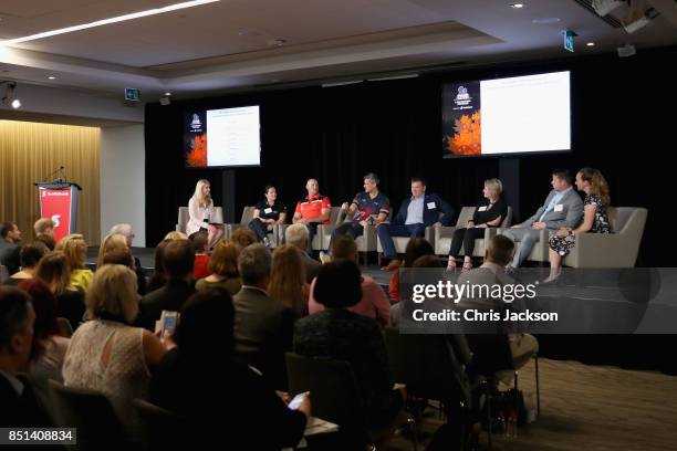 Prince Harry attends the True Patriot Love Symposium at Scotia Plaza during a pre Invictus Games event on September 22, 2017 in Toronto, Canada.