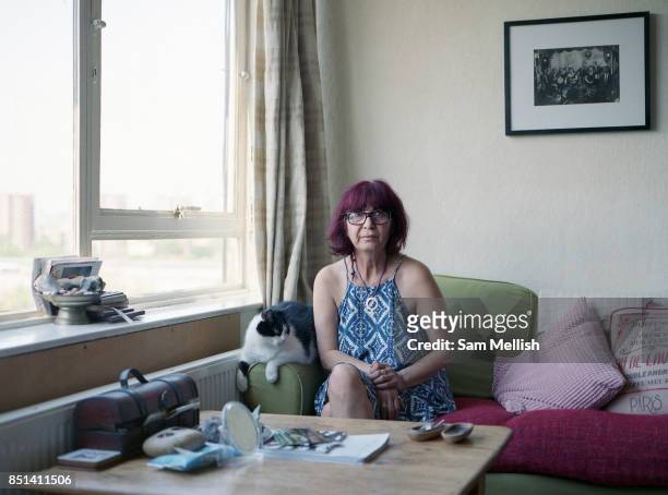 Aysen Dennis, a resident on the Aylesbury Estate for the past 24 years on 13th May 2016 in South London, United Kingdom. Originally from Turkey,...
