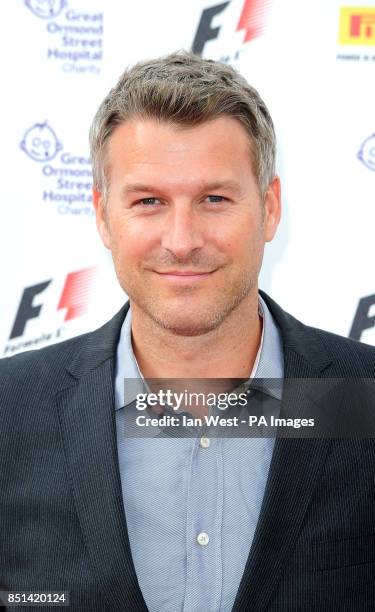 Dan Lobb arrives at the F1 Party in aid of Great Ormond Street Hospital Children's charity. The party marks the official launch of the Formula 1...