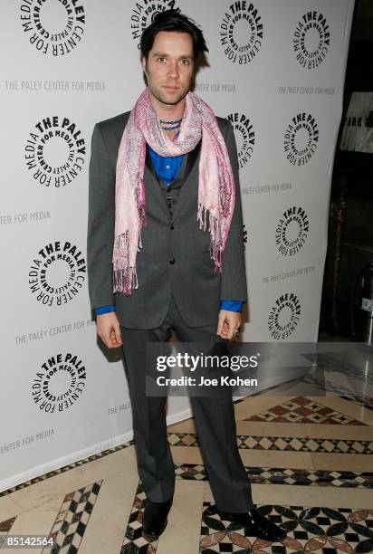 Singer Rufus Wainwright attends The Paley Center for Media's 2009 Gala at Cipriani 42nd Street on February 24, 2009 in New York City.
