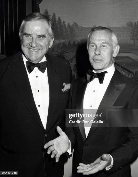 Ed McMahon and Johnny Carson