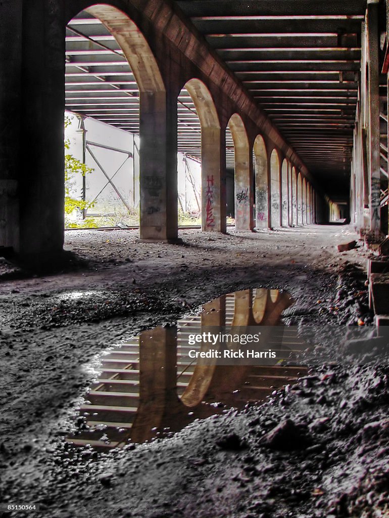 Abandoned subway, Rochester, New York
