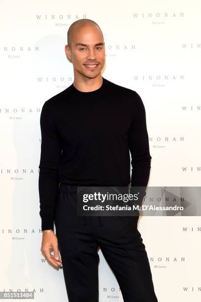 Roger Brunings attends the Winonah Presentation during Milan Fashion Week Spring/Summer 2018 at on September 22, 2017 in Milan, Italy.