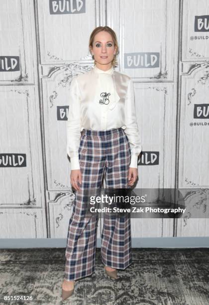 Actress Joanne Froggatt attends Build Series to discuss "Liar" at Build Studio on September 22, 2017 in New York City.