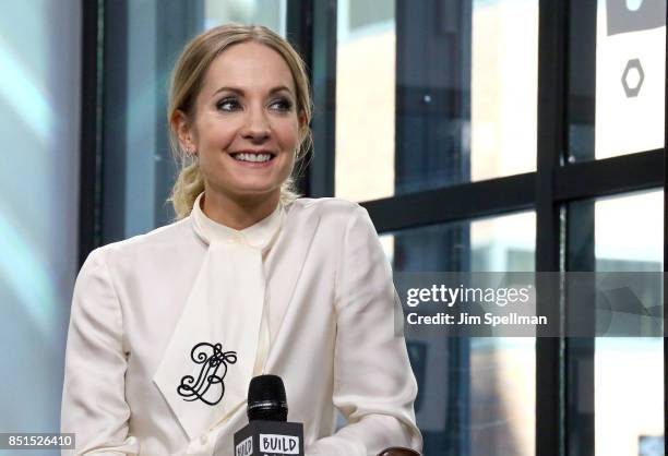 Actress Joanne Froggatt attends Build to discuss the six-part series "Liar" at Build Studio on September 22, 2017 in New York City.