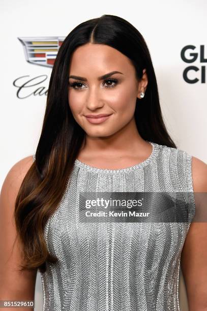 Demi Lovato attends Global Citizen & Cadillac in Concert - The Accelerator Series: Demi Lovato at Cadillac House on September 21, 2017 in New York...