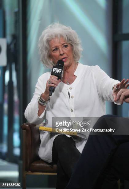 Chef Paula Deen attends Build Series to discuss her new cookbook "At The Southern Table With Paula Deen" at Build Studio on September 22, 2017 in New...