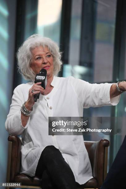 Chef Paula Deen attends Build Series to discuss her new cookbook "At The Southern Table With Paula Deen" at Build Studio on September 22, 2017 in New...