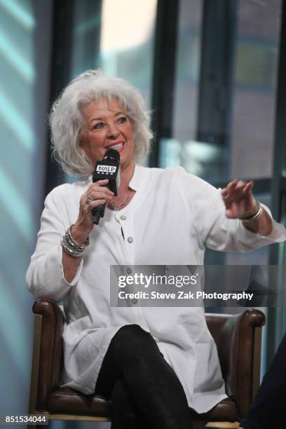 Chef Paula Deen attends Build Series to discuss her new cookbook "At The Southern Table With Paula Deen" at Build Studio on September 22, 2017 in New...