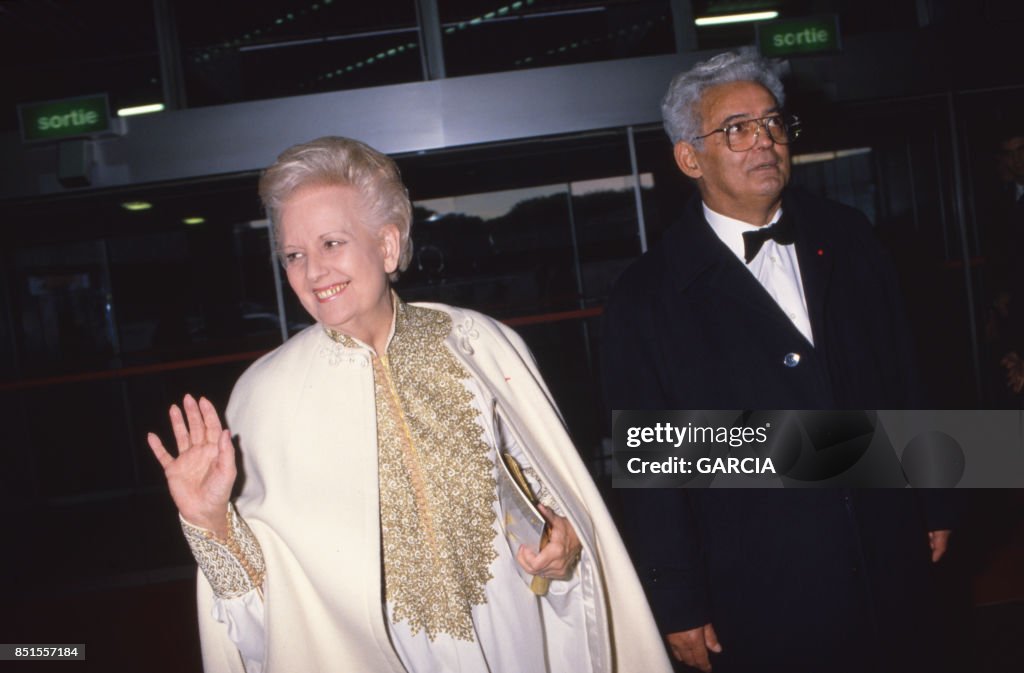 Catherine Langeais et Pierre Sabbagh en 1988