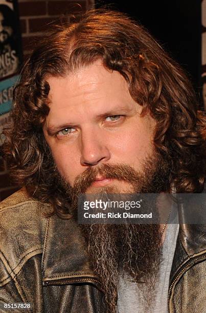 Jamey Johnson during the Taping Of CMT Crossroads on February 27, 2009 at Rocketown in Nashville, Tennessee. CMT Crossroads will air March 23, 2009...