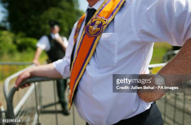 Worshipful District Master of Portadown District Loyal Orange Lodge No 1, Cattle Farmer,Husband and father to two children Darryl Hewitt's watch...