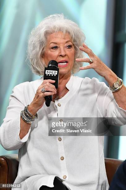 Chef Paula DeenÊvisits Build to discuss her new cookbook, "At The Southern Table with Paula Deen" at Build Studio on September 22, 2017 in New York...