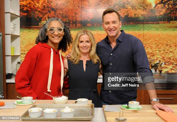 Elisabeth Shue is the guest on Friday, September 22, 2017 on Walt Disney Television via Getty Images's "The Chew." "The Chew" airs MONDAY - FRIDAY on...
