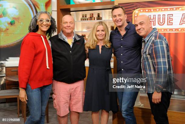 Elisabeth Shue is the guest on Friday, September 22, 2017 on Walt Disney Television via Getty Images's "The Chew." "The Chew" airs MONDAY - FRIDAY on...