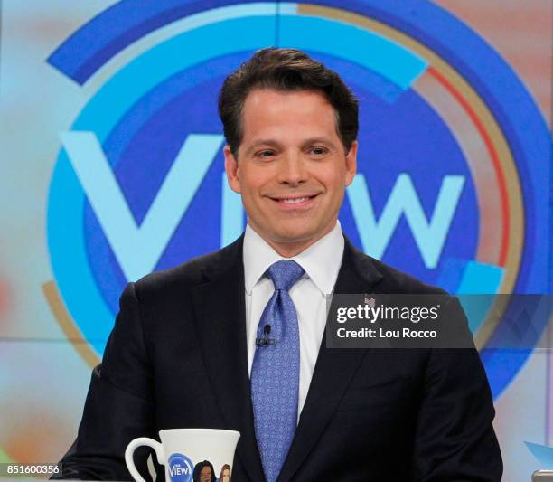 Former White House Communications Director Anthony Scaramucci hosts Guy-Day Friday Friday, 9/22/17 on Walt Disney Television via Getty Images's "The...